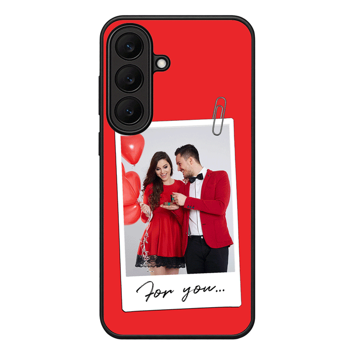 Personalized Polaroid Photo Valentine, Phone Case - Samsung S Series