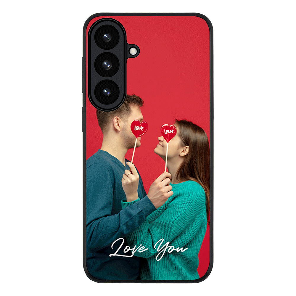 Samsung Galaxy S26 Plus / Rugged Black Custom Photo Valentine, Phone Case - Samsung S Series - Stylizedd.com