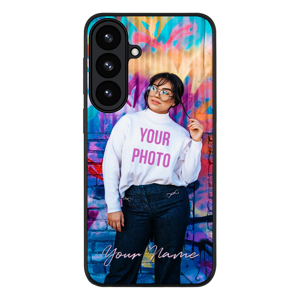Samsung Galaxy S26 / Rugged Black Custom Photo, My Style Phone Case - Samsung S Series - Stylizedd.com