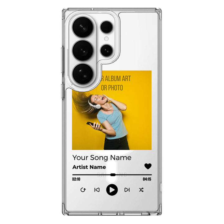 Samsung Galaxy S26 Ultra / Clear MagSafe Custom Album Art Phone Case - Samsung S Series - Stylizedd.com