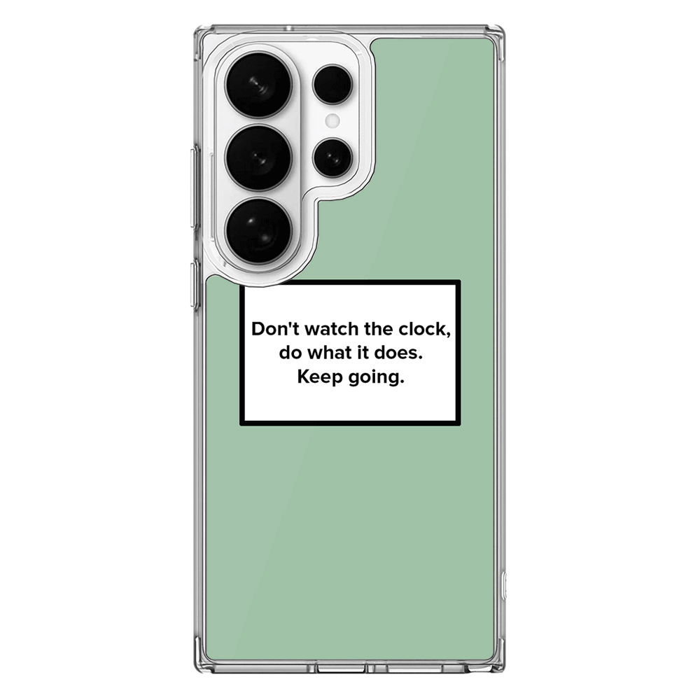 Samsung Galaxy S26 Ultra / Clear MagSafe Custom Quote Text Box, Phone case - Samsung S Series - Stylizedd.com