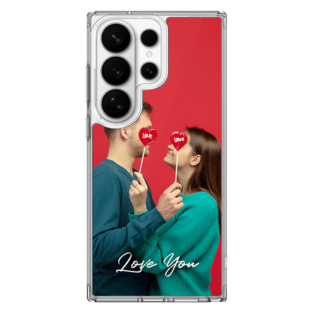 Samsung Galaxy S26 Ultra / Clear MagSafe Custom Photo Valentine, Phone Case - Samsung S Series - Stylizedd.com