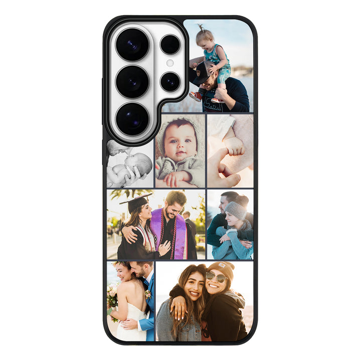 Samsung Galaxy S26 Ultra / Rugged MagSafe Personalised Photo Collage Grid Phone Case - Samsung S Series - Stylizedd.com