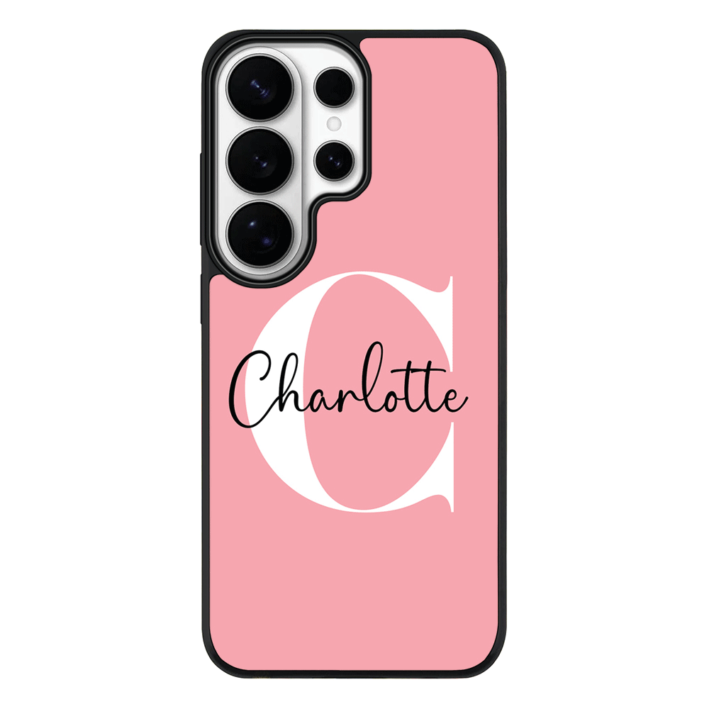 Samsung Galaxy S26 Ultra / Rugged MagSafe Custom Monogram Large Initial Name & Letter, Phone Case - Samsung S Series - Stylizedd.com