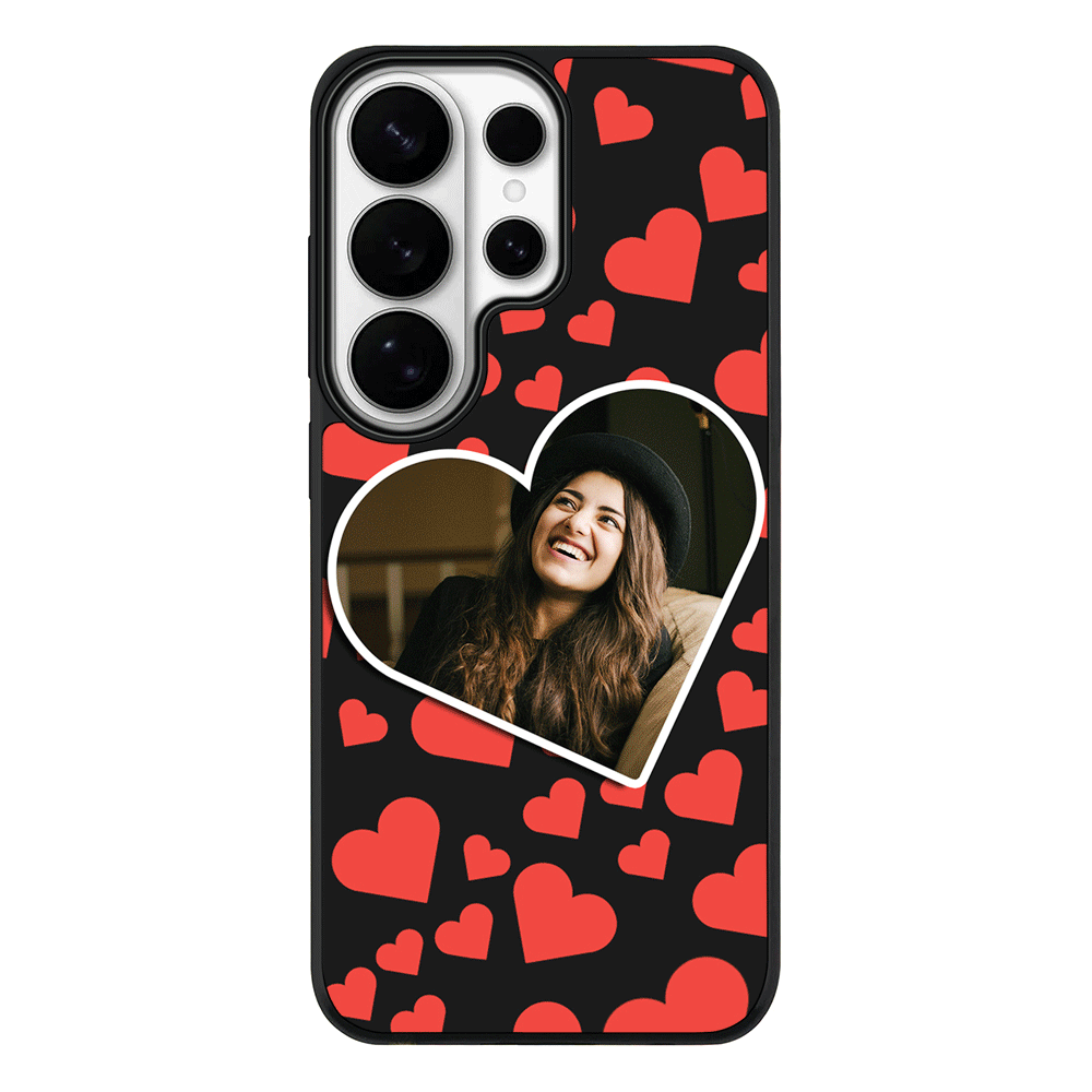 Samsung Galaxy S26 Ultra / Rugged MagSafe Custom Photo Heart shaped, Phone Case - Samsung S Series - Samsung S Series - Stylizedd.com