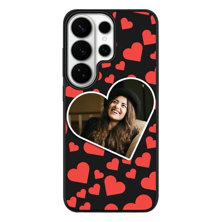 Samsung Galaxy S26 Ultra / Rugged MagSafe Custom Photo Heart shaped, Phone Case - Samsung S Series - Samsung S Series - Stylizedd.com