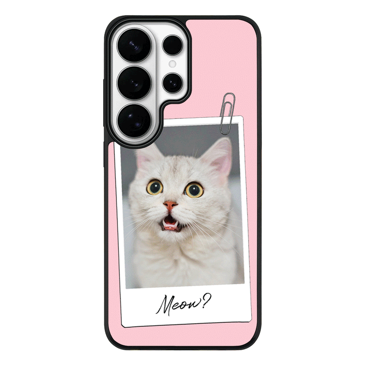 Samsung Galaxy S26 Ultra / Rugged MagSafe Polaroid Photo Pet Cat, Phone Case - Samsung S Series- Stylizedd.com