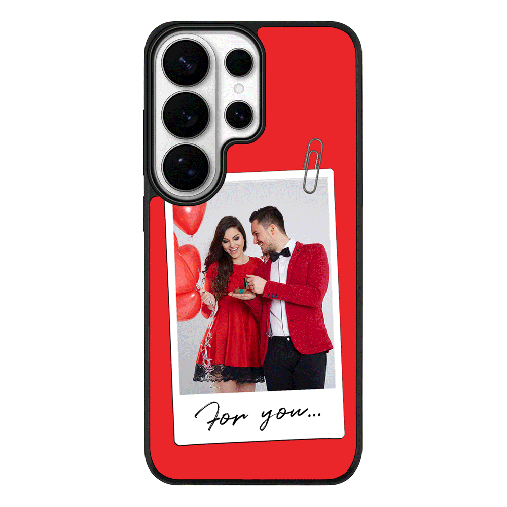 Samsung Galaxy S26 Ultra / Rugged MagSafe Personalized Polaroid Photo Valentine, Phone Case - Samsung S Series - Stylizedd.com