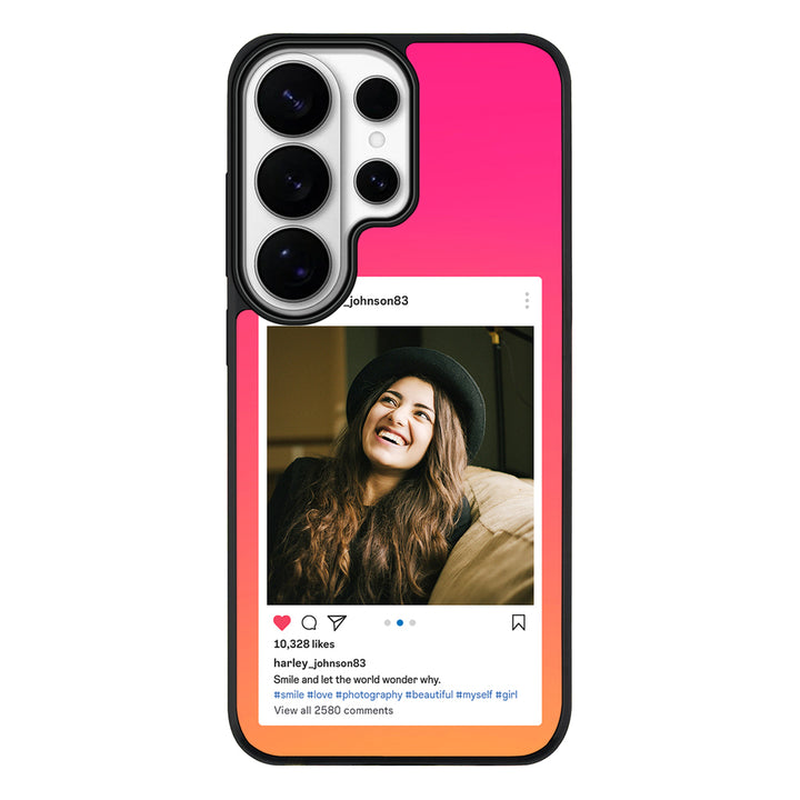 Samsung Galaxy S26 Ultra / Rugged MagSafe Custom Photo Instagram Post Template, Phone Case - Samsung S Series - Stylizedd.com