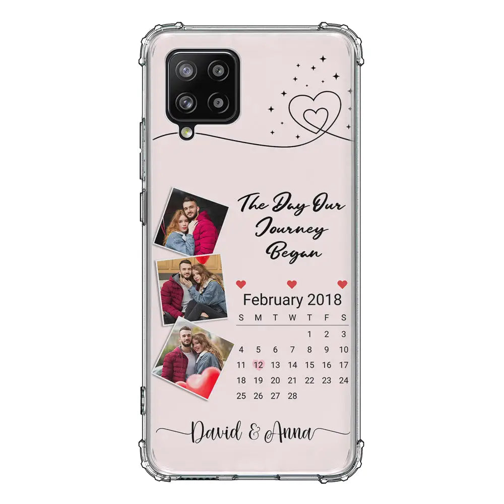 Samsung Galaxy A42 5G / Clear Classic Custom Photo Collage Calendar, Phone Case - Samsung A Series - Stylizedd.com
