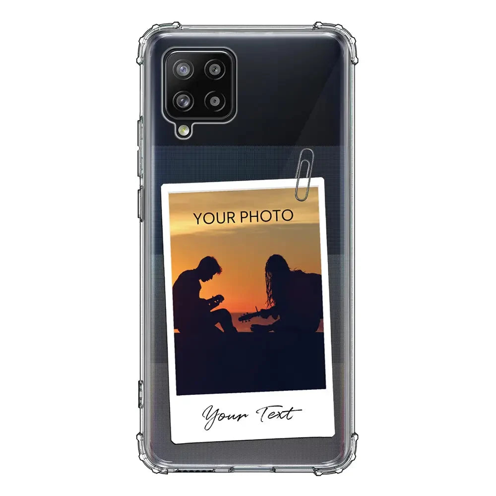 Samsung Galaxy A42 5G / Clear Classic Phone Case Polaroid Photo Phone Case - Samsung A Series - Stylizedd