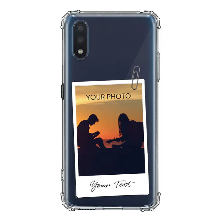 Samsung Galaxy M01 / Clear Classic Phone Case Polaroid Photo Phone Case - Samsung M Series - Stylizedd