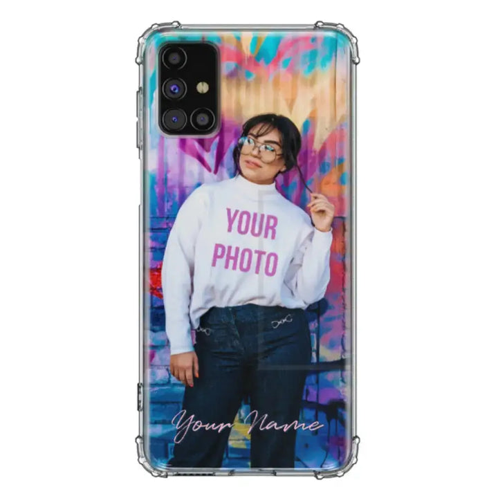 Samsung Galaxy M31S / Clear Classic Phone Case Custom Photo, My Style Phone Case - Samsung M Series - Stylizedd