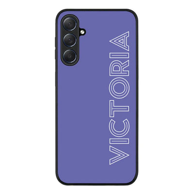 Personalized Name Custom Phone Case - Samsung M Series - Galaxy M54 5G / Rugged Black - Stylizedd