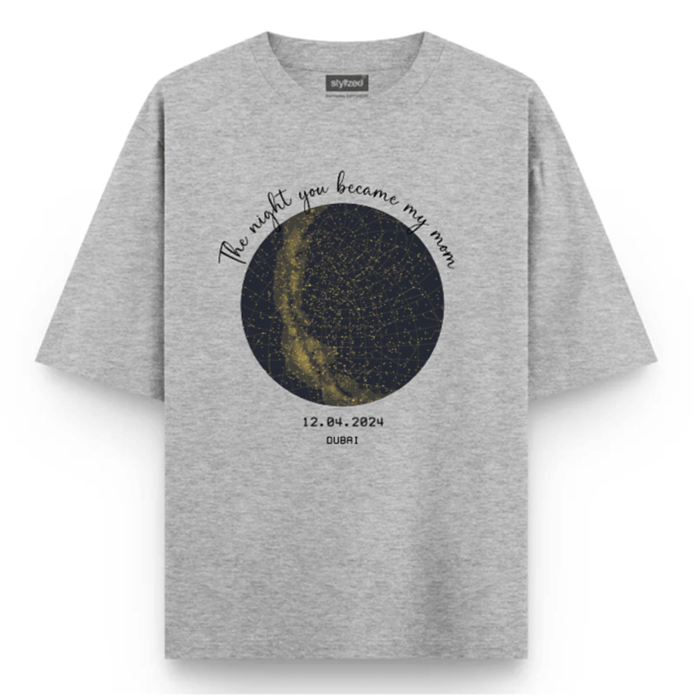 Custom The Night We Met T-shirt - Oversize - Light Grey / XS - T-Shirt