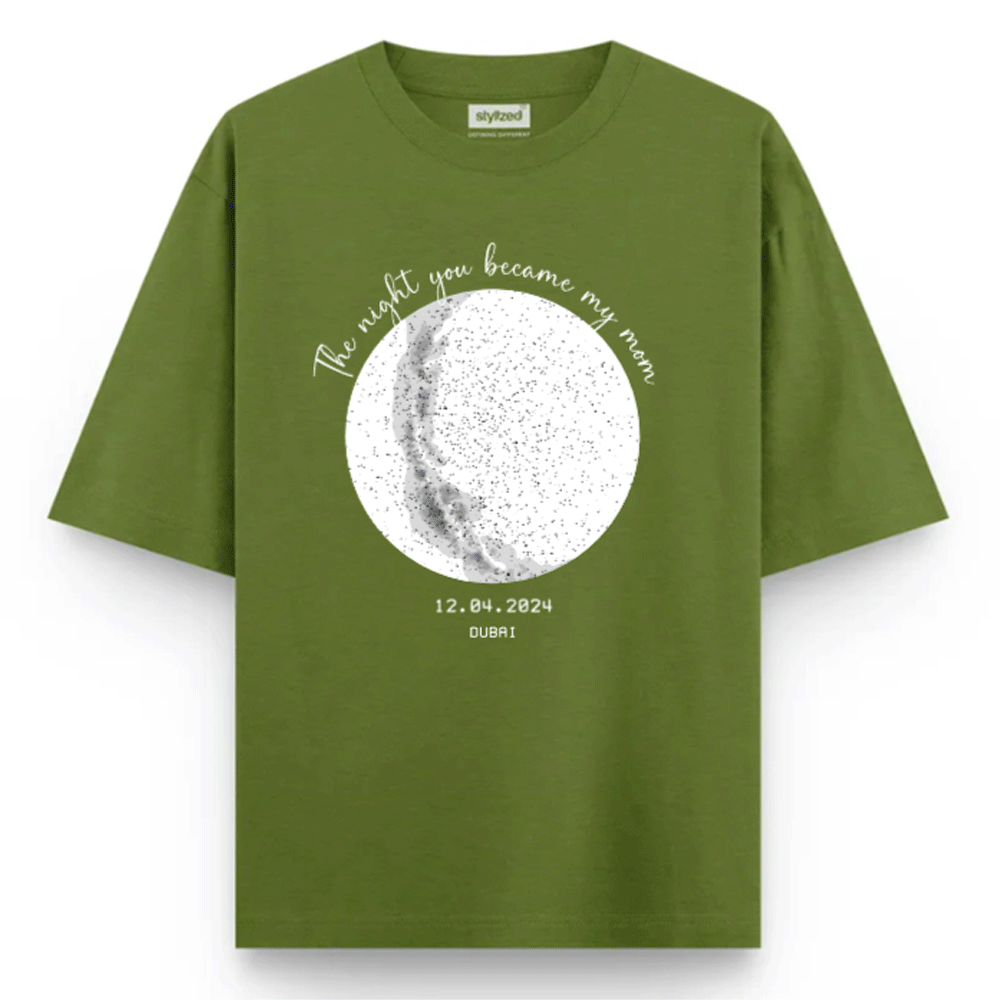 Custom The Night We Met T-shirt - Oversize - Military Green / XS - T-Shirt