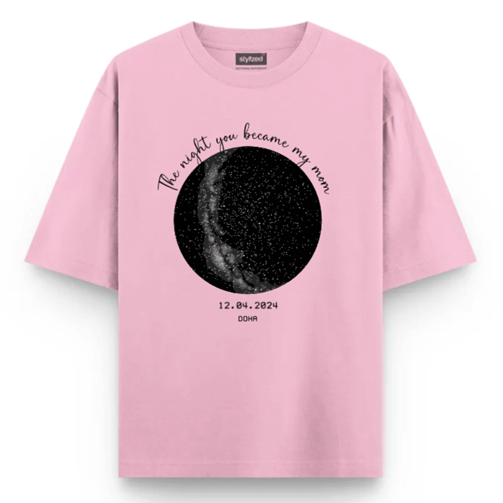 Custom The Night We Met T-shirt - Oversize - Pink / XS - T-Shirt