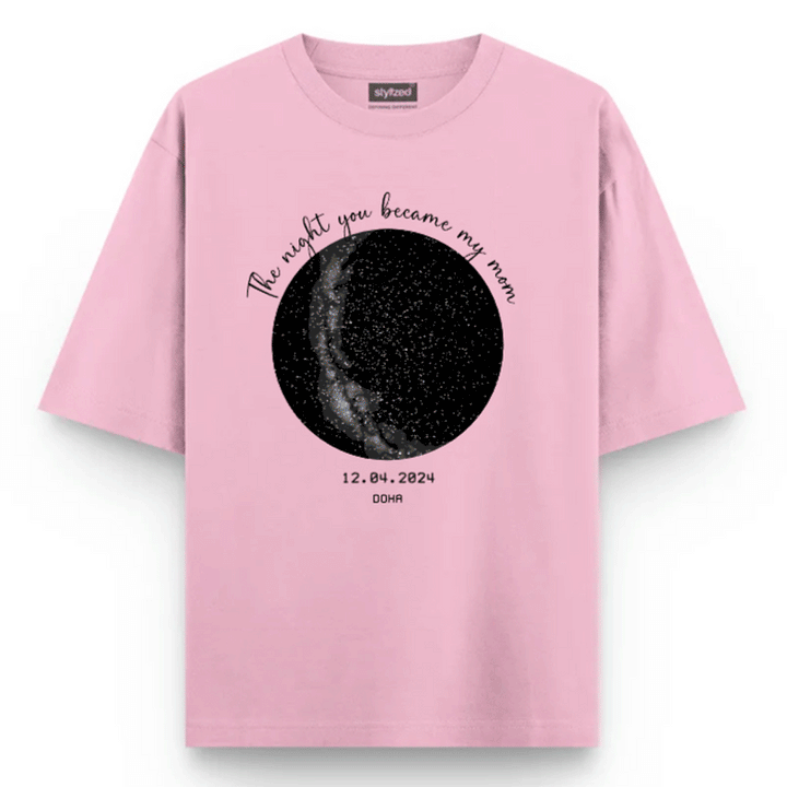 Custom The Night We Met T-shirt - Oversize - Pink / XS - T-Shirt