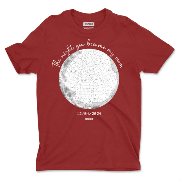 Custom The Night We Met T - shirt - Classic - Maroon / XS - T - Shirt