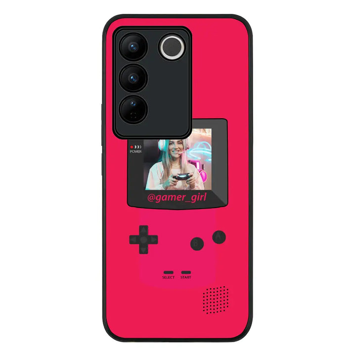Vivo V27 / Vivo V27 Pro / Vivo S16 / Rugged Black Customized Retro Game Console, Phone case - Vivo - Stylizedd.com
