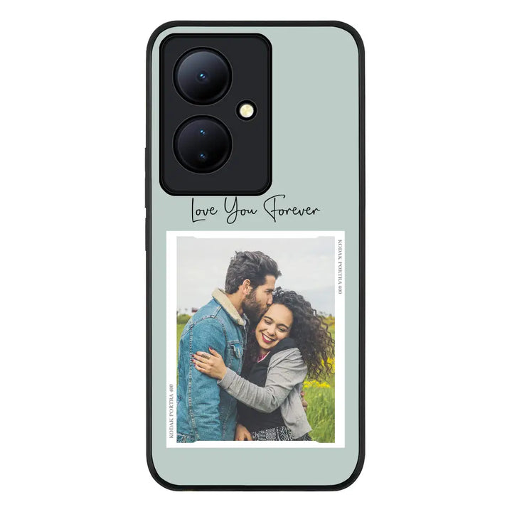 Vivo V29 Lite / Rugged Black Phone Case Custom Memory Photo, Phone Case - Vivo - Stylizedd