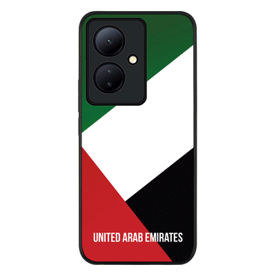 Personalized UAE United Arab Emirates Phone Case - Vivo - V29 Lite / Rugged Black - Stylizedd