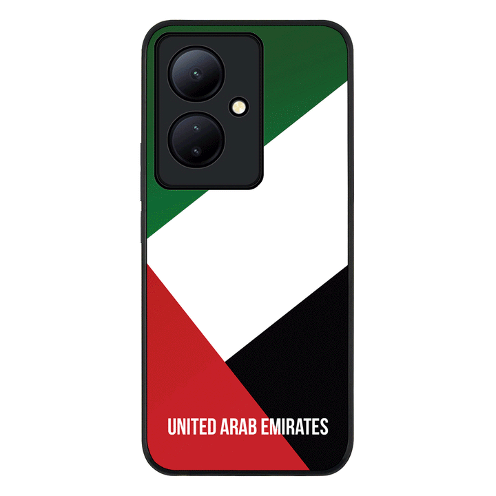 Vivo V29 Lite / Rugged Black Personalized UAE United Arab Emirates, Phone Case - Vivo - Stylizedd.com