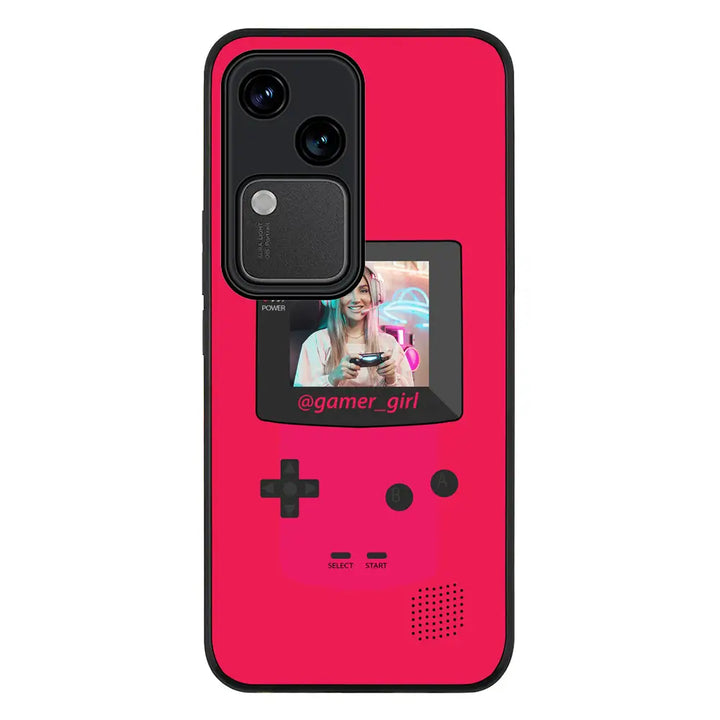 Vivo V30 / Rugged Black Customized Retro Game Console, Phone case - Vivo - Stylizedd.com