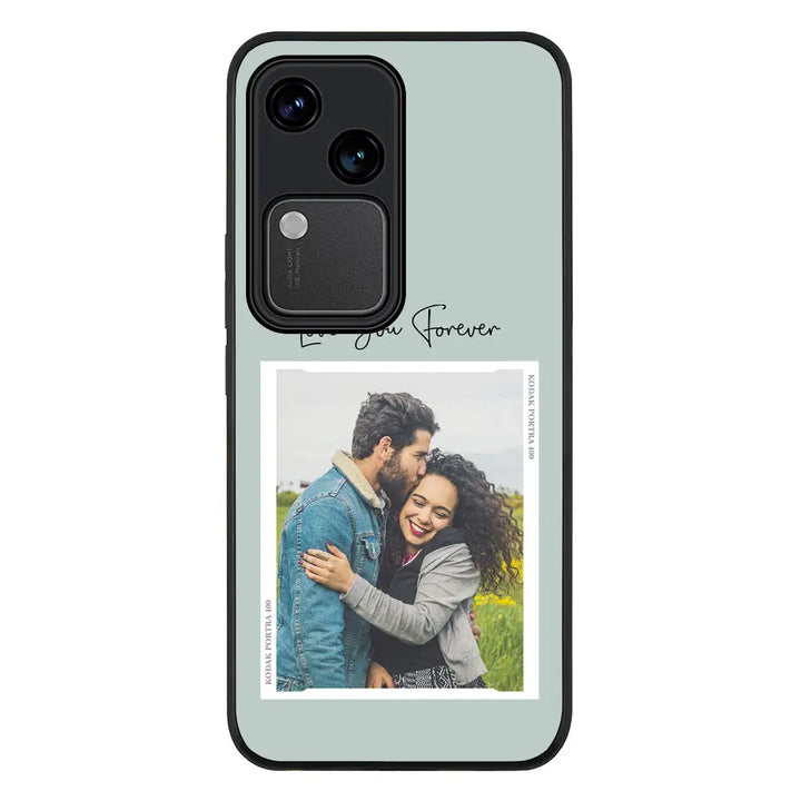 Custom Memory Photo Phone Case - Vivo - V30 / Rugged Black - Stylizedd