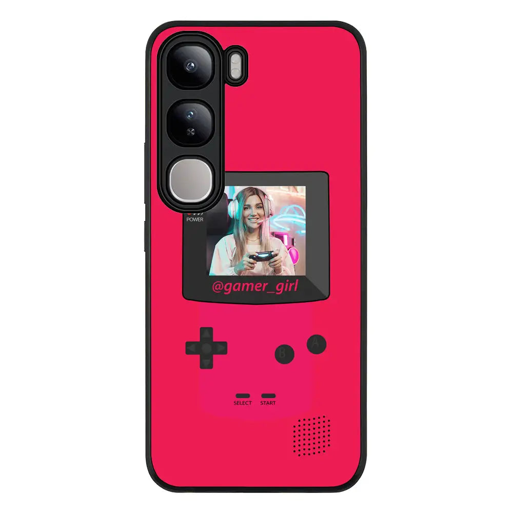 Vivo V40 Lite / Rugged Black Customized Retro Game Console, Phone case - Vivo - Stylizedd.com