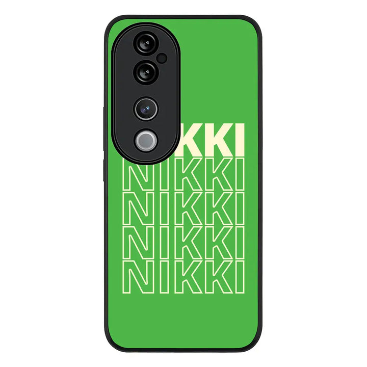 Vivo V40 5G / V40 Pro / Rugged Black Repeated Monogram Phone Case - Vivo - Stylizedd.com