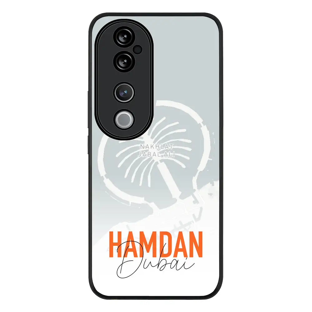 Vivo V40 5G / V40 Pro / Rugged Black Personalized Location Map & Name, Phone Case - Vivo - Stylizedd.com