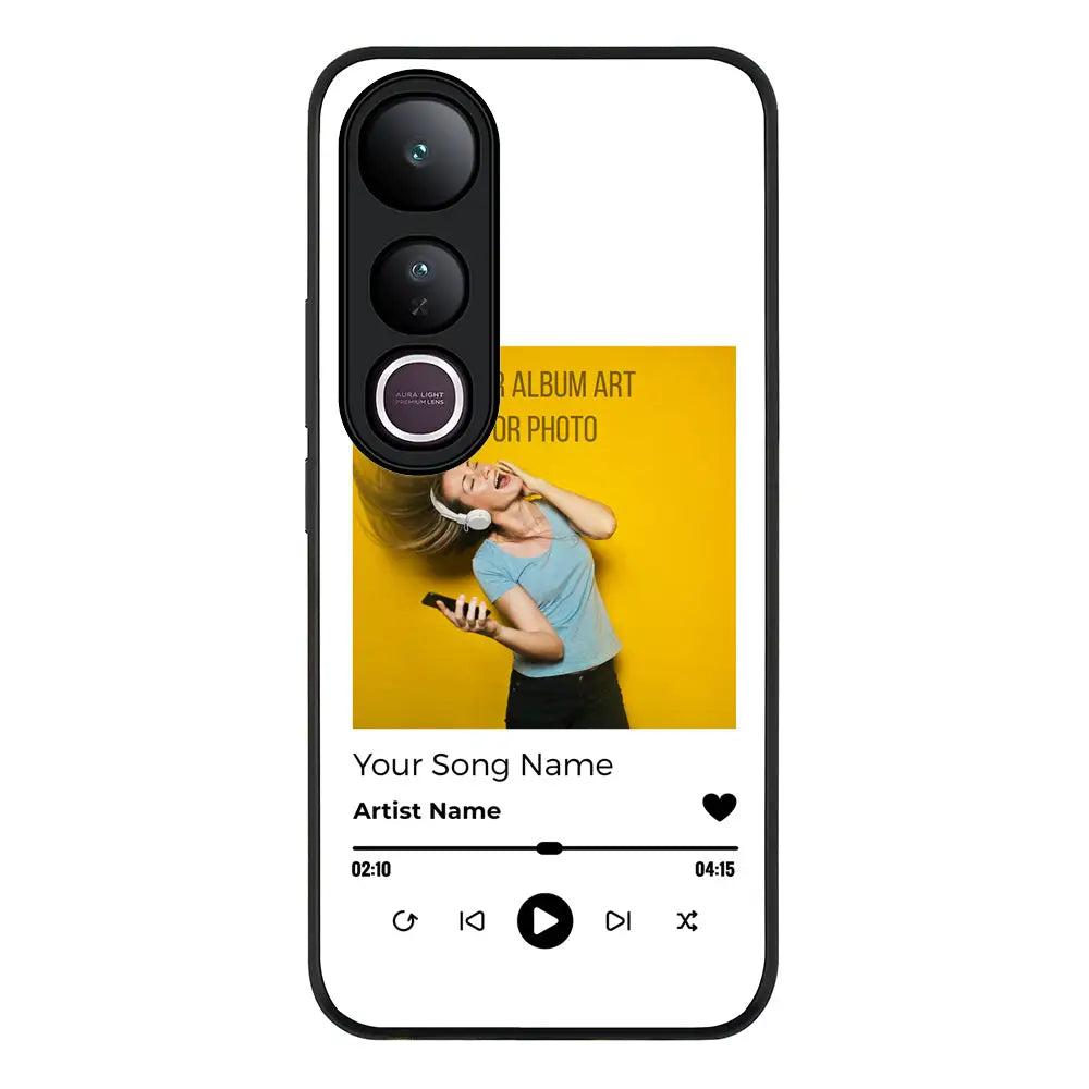 Custom Album Art Phone Case - Vivo - V50 Lite / Rugged Black - Stylizedd