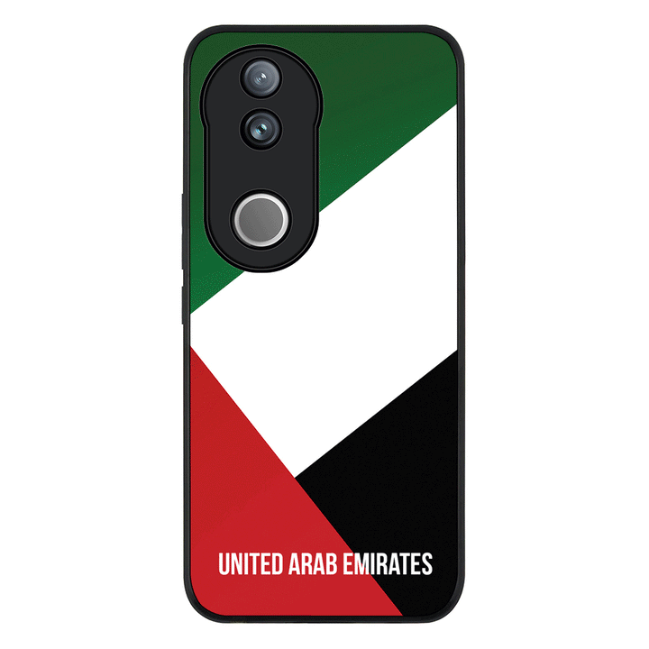 Personalized UAE United Arab Emirates Phone Case - Vivo - V50 / V50e / Rugged Black - Stylizedd