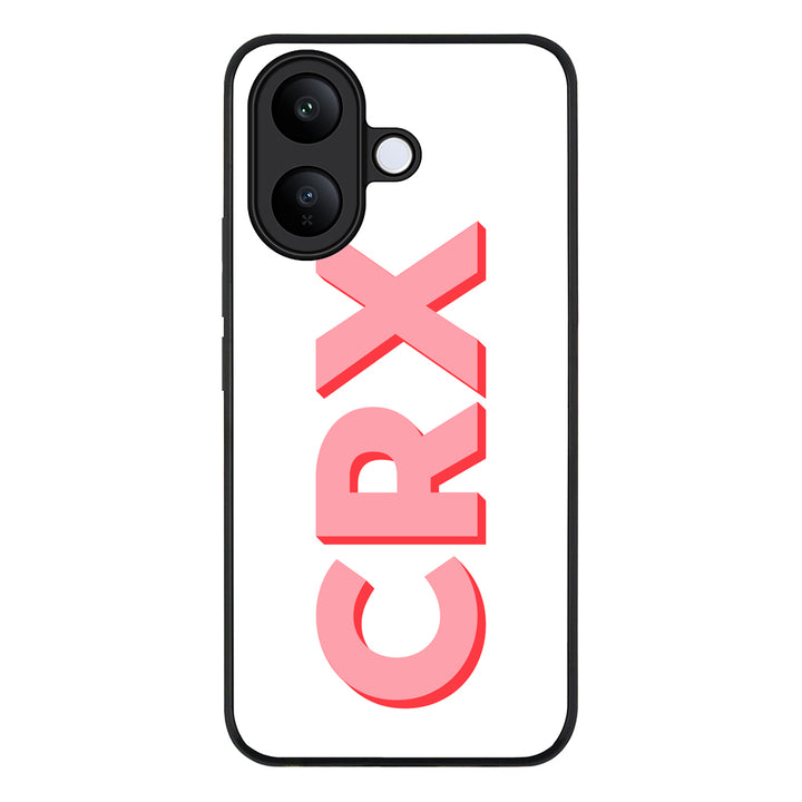 Personalized Monogram Initial 3D Shadow Text Phone Case - Vivo