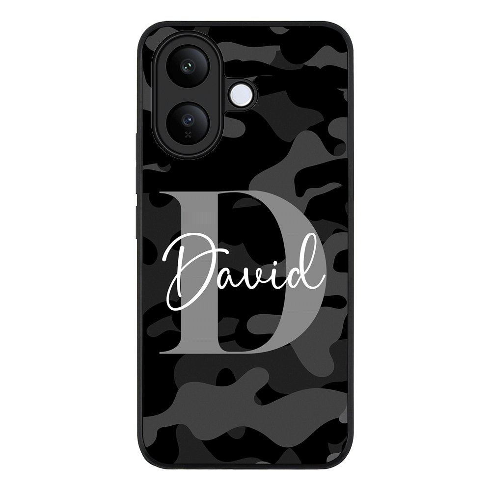 Personalized Name Camouflage Military Camo Phone Case - Vivo