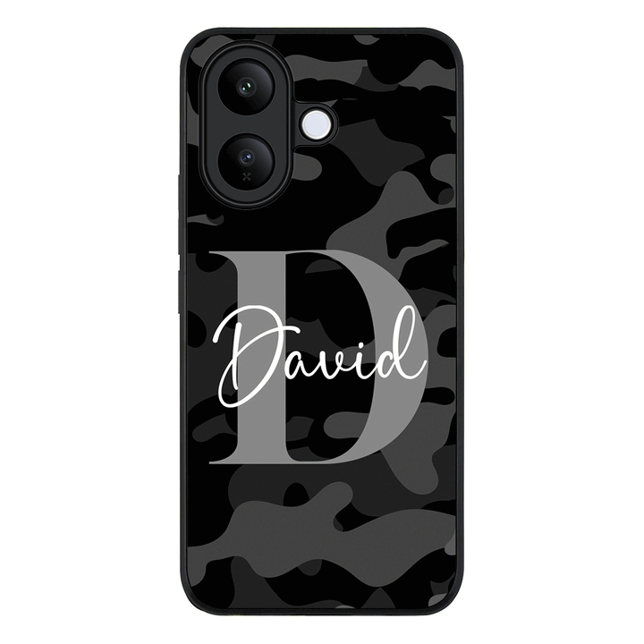Personalized Name Camouflage Military Camo Phone Case - Vivo