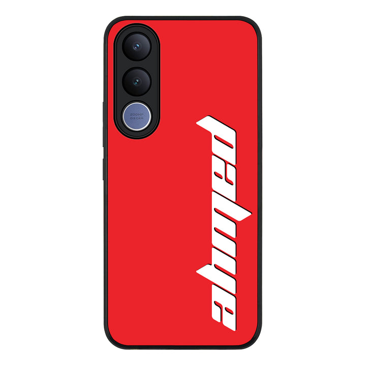 Custom Text, Vertical Name Phone Case - Vivo