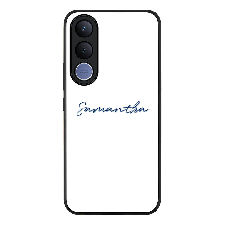 Custom Text, My Name Phone Case - Vivo