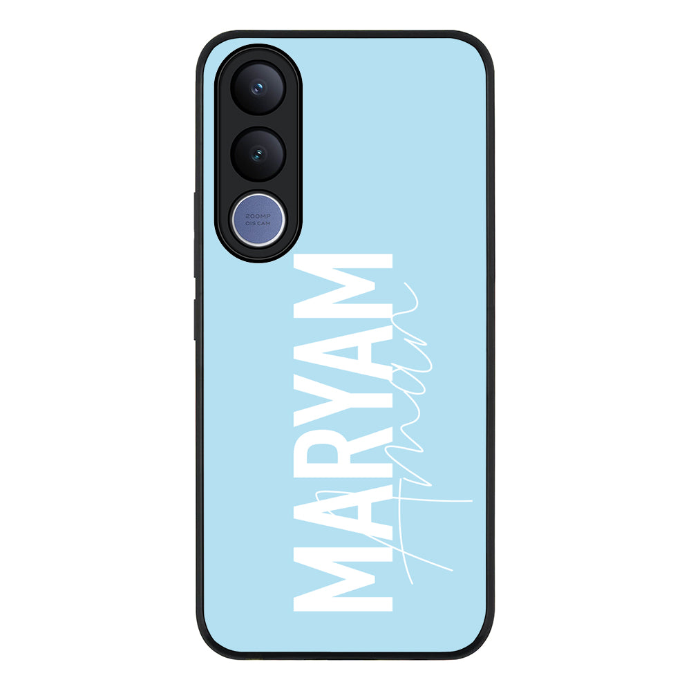 Personalized Name Vertical, Phone Case - Vivo