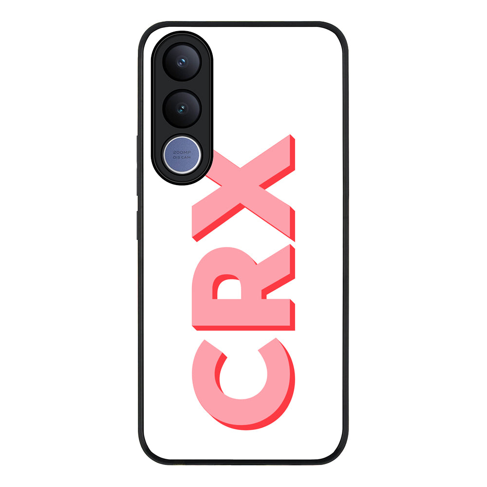 Personalized Monogram Initial 3D Shadow Text Phone Case - Vivo