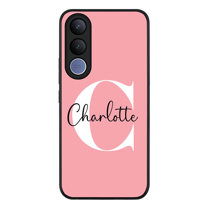 Custom Monogram Large Initial Name & Letter, Phone Case - Vivo