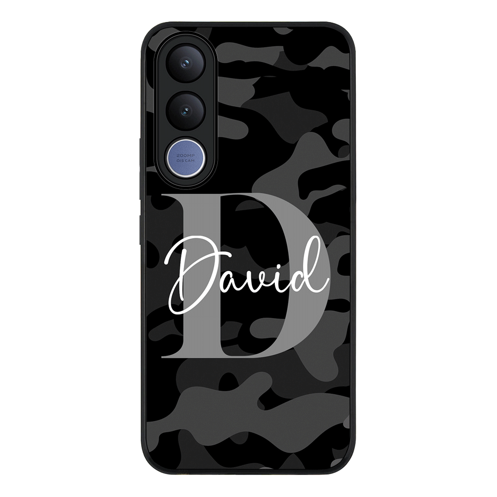 Personalized Name Camouflage Military Camo Phone Case - Vivo