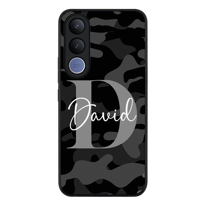 Personalized Name Camouflage Military Camo Phone Case - Vivo