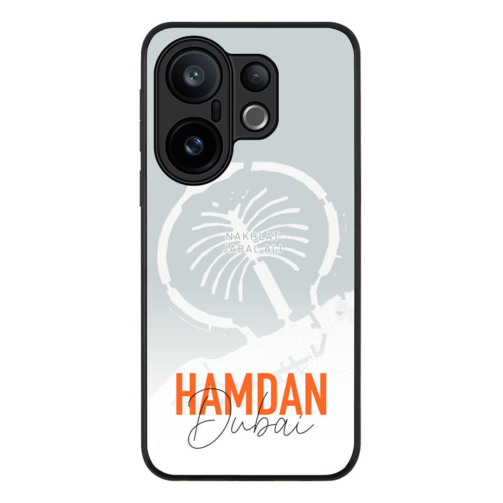 Personalized Location Map & Name, Phone Case - Vivo
