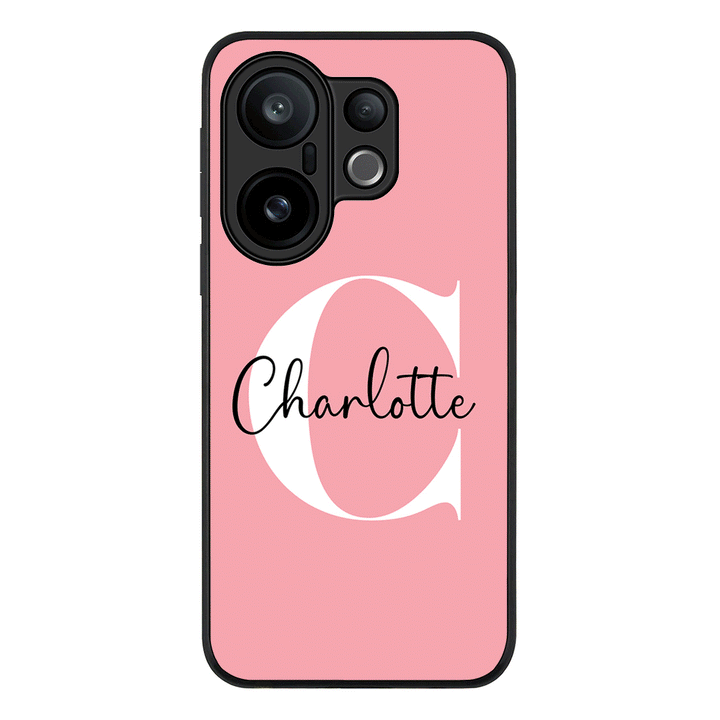 Custom Monogram Large Initial Name & Letter, Phone Case - Vivo
