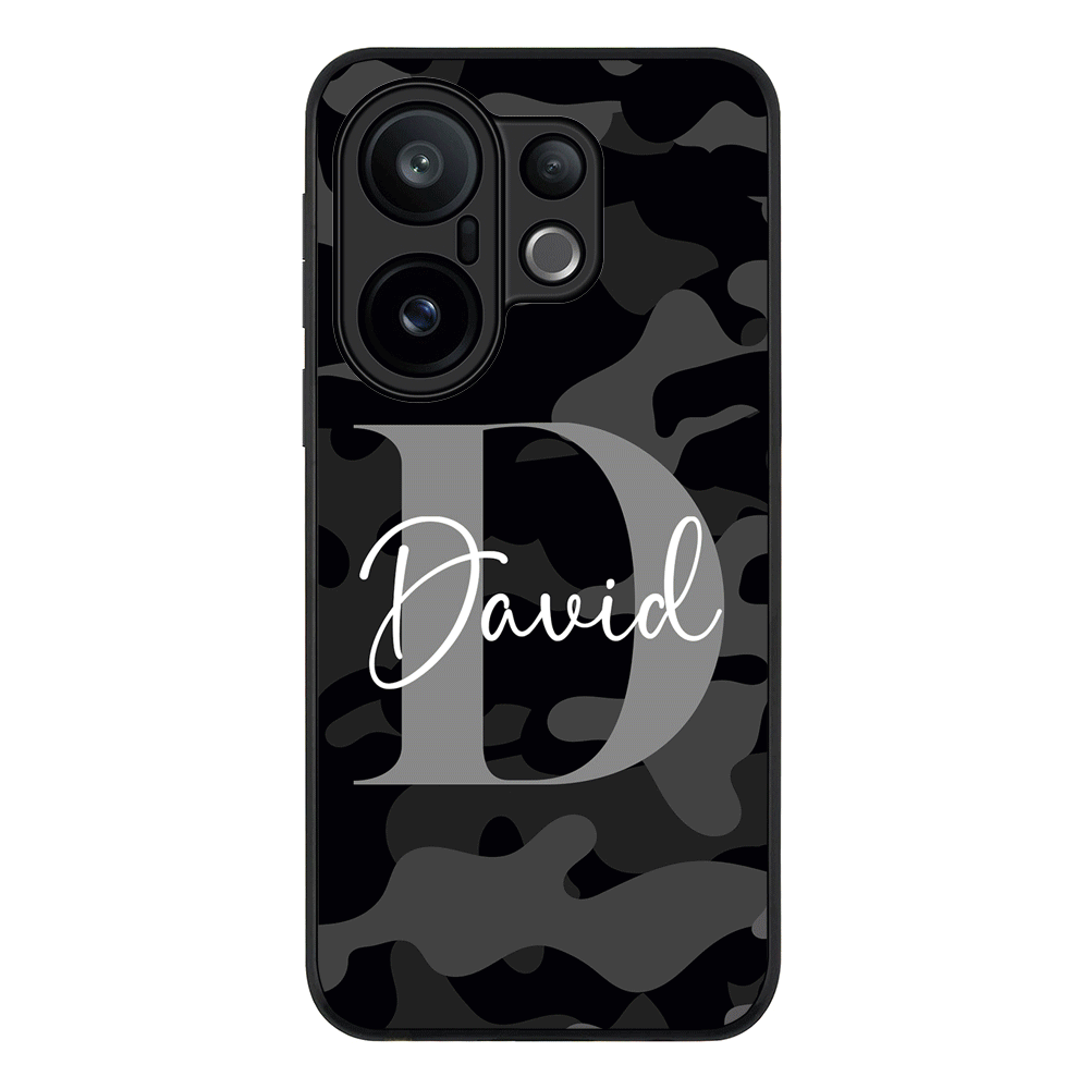 Personalized Name Camouflage Military Camo Phone Case - Vivo