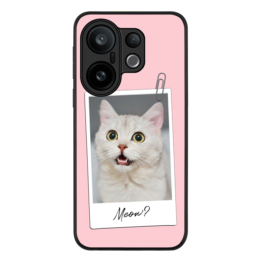 Polaroid Photo Pet Cat, Phone Case - Vivo