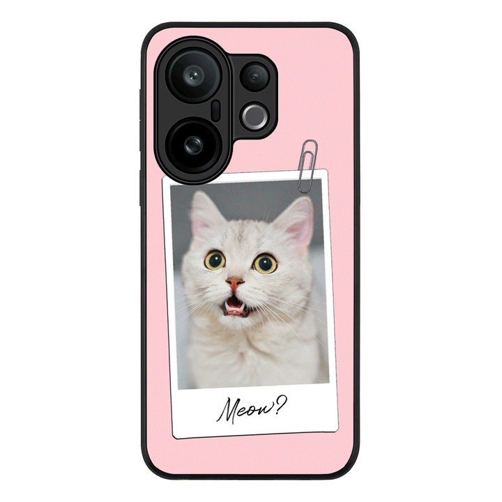 Polaroid Photo Pet Cat, Phone Case - Vivo