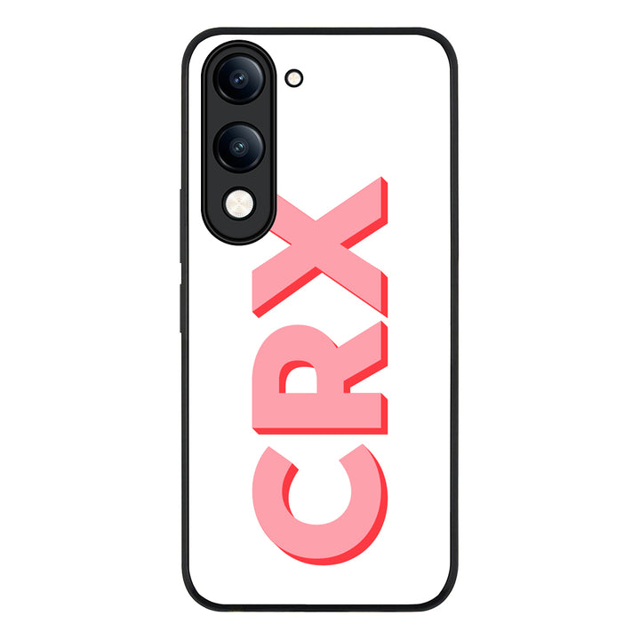 Personalized Monogram Initial 3D Shadow Text Phone Case - Vivo